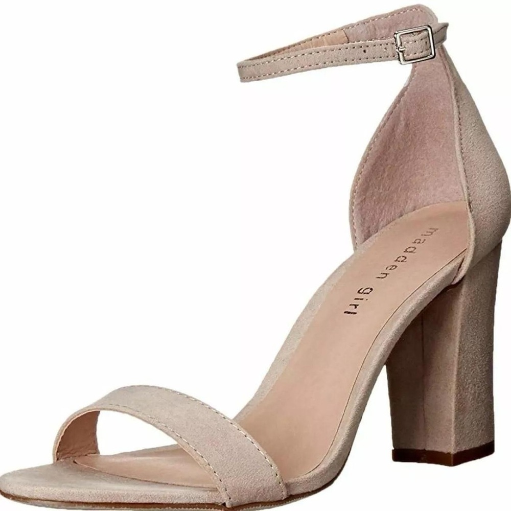 MADDEN GIRL Steve Madden Bella Two-Piece Block Heel Sandals